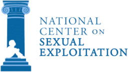 Thew Reward Foundation Nacionalni centar za seksualnu eksploataciju logo