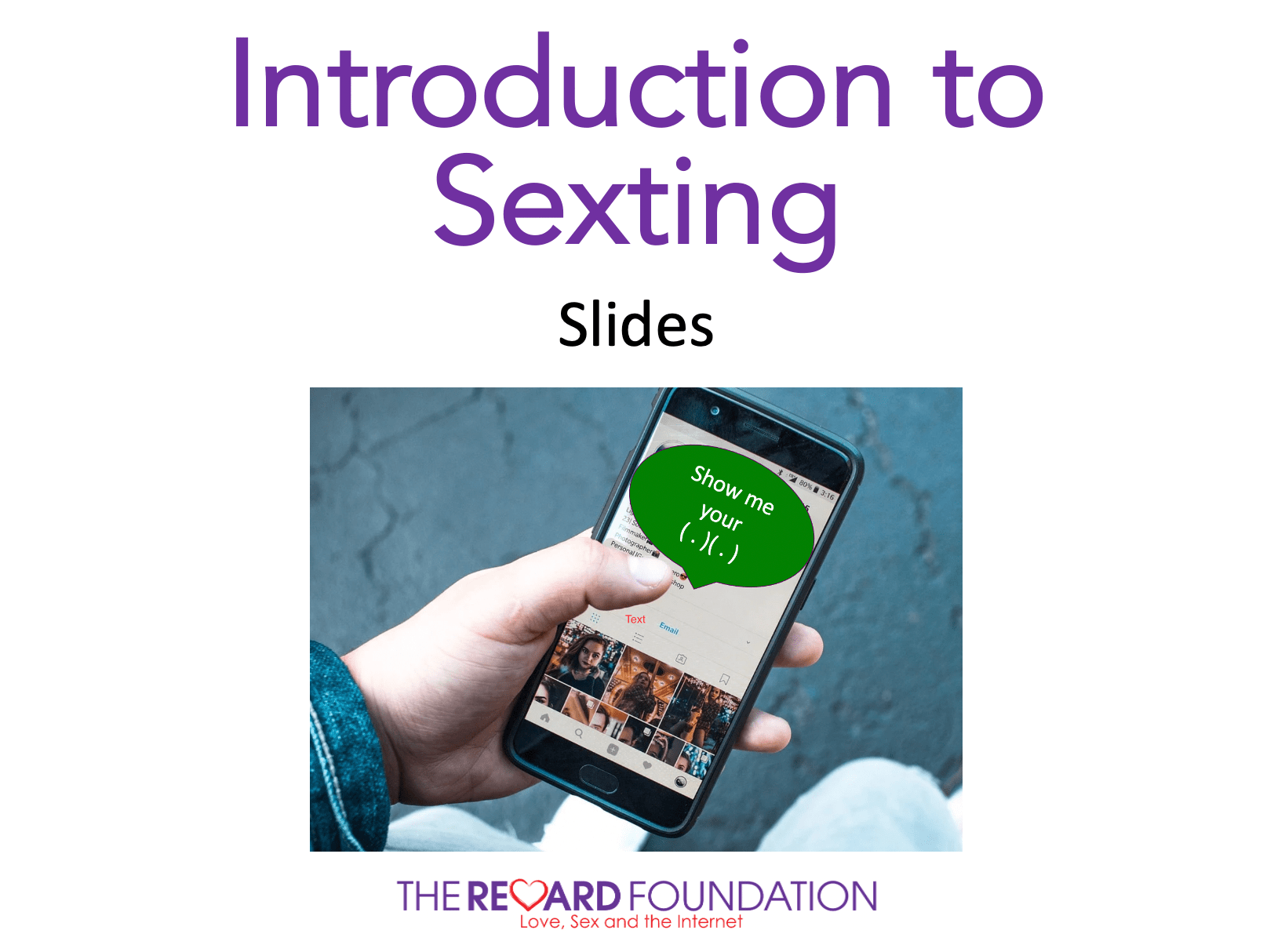 Introduction au Sexting