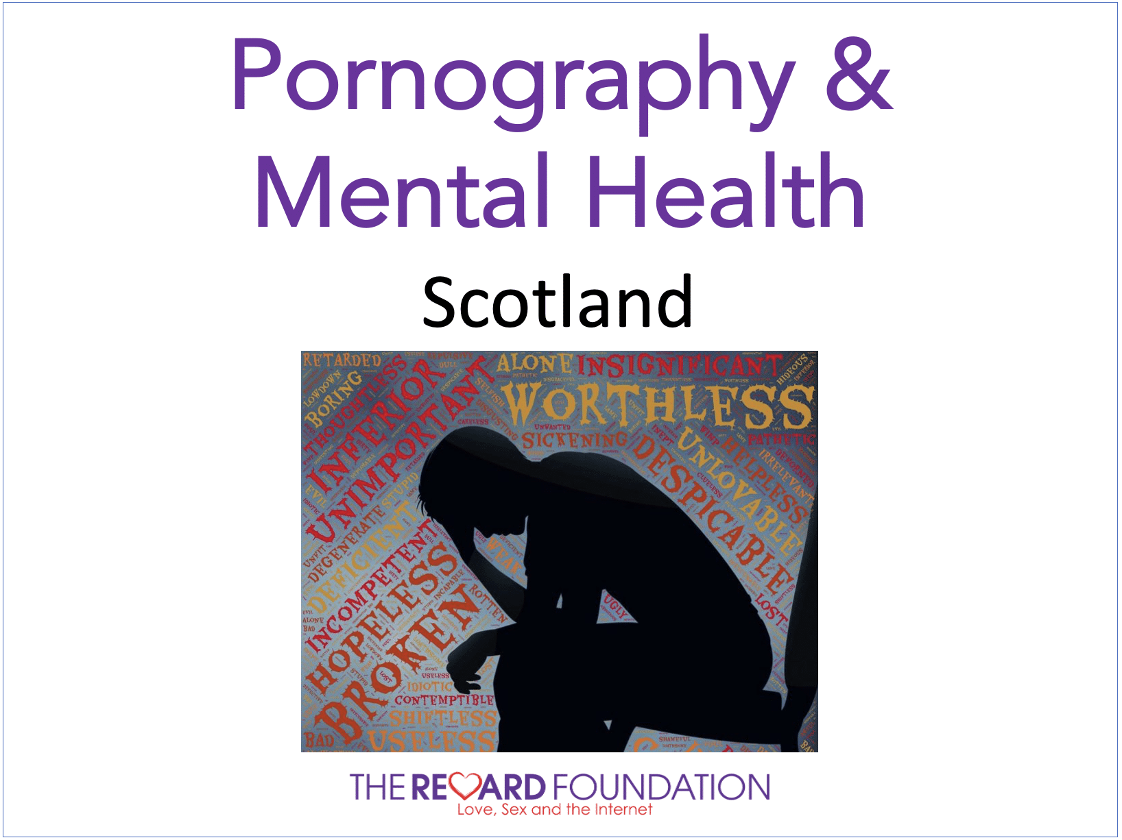Pornographie santé mentale écossaise